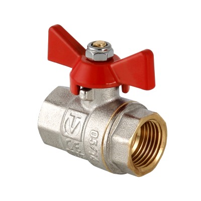 Кран шаровой VALTEC Base 3/4 ВВ, бабочка Кран шаровой VALTEC Base 3/4 ВВ, бабочка