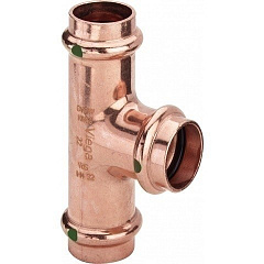 Тройник медный Viega Profipress с SC-Contur d=22, 22x15x15 (арт. 292 010)
