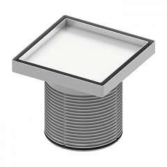 Основа для плитки TECE TECEdrainpiont S plate, 150 x 150 мм, в стальной рамке