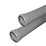 Труба для внутренней канализации Valfex OPTIMA D50 с раструбом L=0,5 м (50x500)