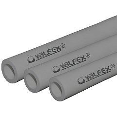 Труба полипропиленовая Valfex SDR 11 PN 10 D40х3,7 мм, 4м СЕРАЯ