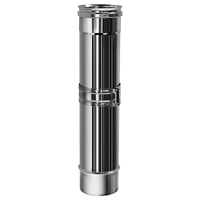 Труба телескопическая Вулкан VHR d180, L = 250 мм, AISI 304 (зеркальная)