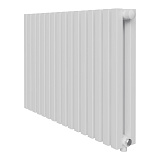 Стальной трубчатый радиатор отопления Royal Thermo Shift Q30 VC2050 - 08 секций RAL9016 (белый)