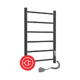 Электрический полотенцесушитель Термодизайн STEEL T (лесенка) сталь W=500, H=1000 (10 перекладин) графит