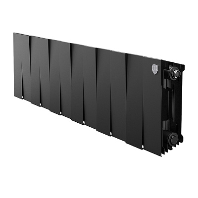 Биметаллический секционный радиатор отопления Royal Thermo PianoForte Noir Sable 200 / 12 секций Биметаллический секционный радиатор отопления Royal Thermo PianoForte Noir Sable 200 / 12 секций