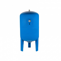 Расширительный бак (гидроаккумулятор) UNIPUMP 300л, вертикальный с манометром, для системы водоснабжения