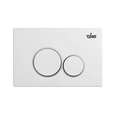 Кнопка смыва Timo KULO FP-001W white