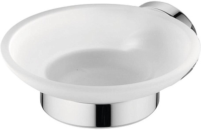Мыльница Ideal Standard IOM с держателем матовое стекло A9122AA
