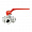 Кран шаровой Itap 128 3-ходовой тип L, ВВ 3/4, рычаг