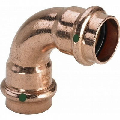 Отвод 90 медный Viega Profipress с SC-Countur d=54 (арт. 291 556)