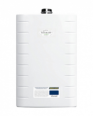 Настенный газовый двухконтурный котел отопления Kiturami World Alpha-35