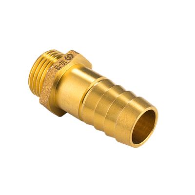 Штуцер MVI для шланга, резьба НР 1/2x20 mm, DN15, латунь