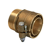 Зажимной наконечник Usystems с наружной резьбой для полимерных труб PN6 25x2,3-R3/4НР