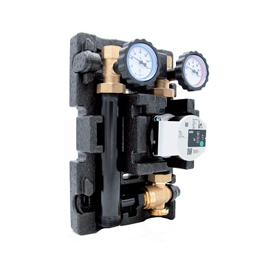 Насосно-смесительный модуль Huch EnTEC ECO 2 TK DN 25, без насоса, со встроенным термостатом 45-70 C