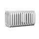 Стальной трубчатый радиатор отопления КЗТО РС 5, пятитрубный, 300 16 секций