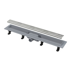 Лоток душевой Alcaplast APZ8 550 мм с порогами с порогами для перфорированной решетки