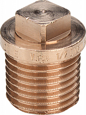 Заглушка Viega модель 3290 3/4 арт. 320089, бронза Заглушка Viega модель 3290 3/4 арт. 320089, бронза