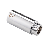 Удлинитель MVI хромированный, резьба ВР-НР 1/2 x 15 mm, DN15, латунь