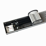 Внутрипольный конвектор с вентилятором KVZ Vent 300-140-1600-2V