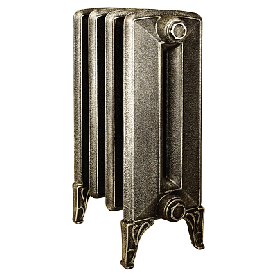 Чугунный радиатор отопления RETROstyle Bohemia 450/220 (без узора) - 1 секция Чугунный радиатор отопления RETROstyle Bohemia 450/220 (без узора) - 1 секция