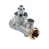 Клапан запорно-регулирующий VALTEC с выходом под датчик температуры 1/2x3/4 Евроконус