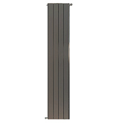 Алюминиевый секционный радиатор отопления Stout Sebino 1800 / 6 секций (серый)