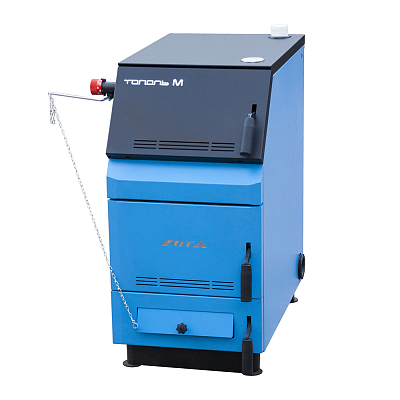 Твердотопливный напольный котел отопления, одноконтурный ZOTA Тополь-М 20 Твердотопливный напольный котел отопления, одноконтурный ZOTA Тополь-М 20