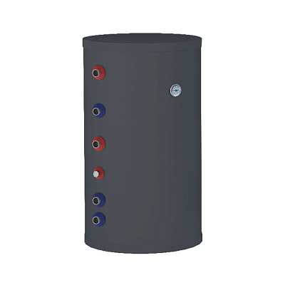 Бойлер косвенного нагрева RISPA SERBW 150 L Enamel настенный, вертикальный, с 1-м теплообменником