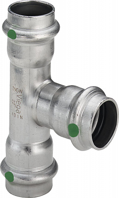 Тройник Viega 42 х 28 х 42 мм, Sanpress Inox, модель 2318