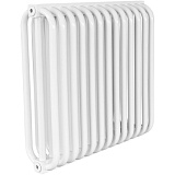 Стальной трубчатый радиатор отопления Rommer RST 3030/37 нижнее подключение RAL9016