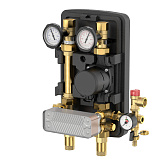 Насосная группа Meibes MeiFlow Top S UC-SD DN25 с теплообменником (20 пластин), с насосом Grundfos Alpha 2.1 25-60N