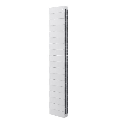 Биметаллический секционный радиатор отопления Royal Thermo PianoForte Tower Bianco Traffico 200 / 18 секций нижнее подключение Биметаллический секционный радиатор отопления Royal Thermo PianoForte Tower Bianco Traffico 200 / 18 секций нижнее подключение