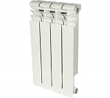 Биметаллический секционный радиатор отопления Rommer Profi Bm 350 (Bi 350-80-150) / 4 секции