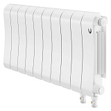 Биметаллический секционный радиатор отопления Royal Thermo Infinity 300 V Белый / 10 секций