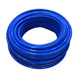 Труба из сшитого полиэтилена (PE-Xa) Usystems Radi Pipe PN10 16x2,2 в теплоизоляции 6 мм синей