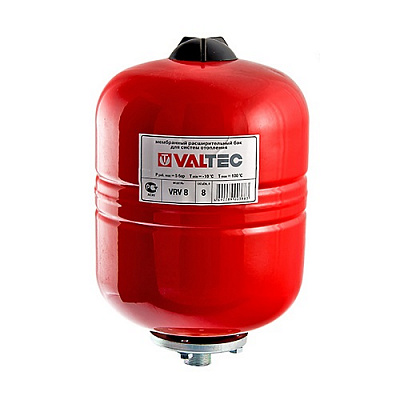Расширительный бак VALTEC VT.RV.R 8л, для системы отопления Расширительный бак VALTEC VT.RV.R 8л, для системы отопления
