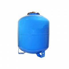 Расширительный бак (гидроаккумулятор) UNIPUMP 80 л вертикальный 80 V, фланец- нерж. сталь, для системы водоснабжения