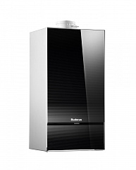Настенный газовый конденсационный котел отопления двухконтурный Buderus Logamax plus GB172-20 i K (черный)