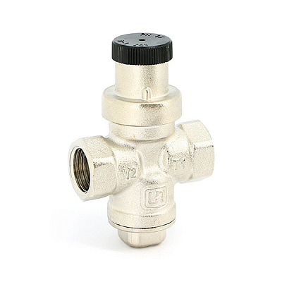 Редуктор давления UNI-FITT ВВ 3/4 1-4 бар PN15 никелир. COMPACT