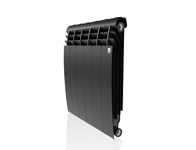 Биметаллический секционный радиатор отопления Royal Thermo Biliner Noir Sable 500 / 6 секций Биметаллический секционный радиатор отопления Royal Thermo Biliner Noir Sable 500 / 6 секций