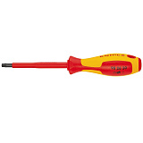 Отвертка KNIPEX Torx TX15 VDE, 185 мм, диэлектрическая