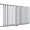 Стальной трубчатый радиатор отопления Rommer RST 2120/06 боковое подключение RAL9016