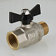 Кран шаровой VALTEC Perfect усиленный 3/4 ВН, бабочка
